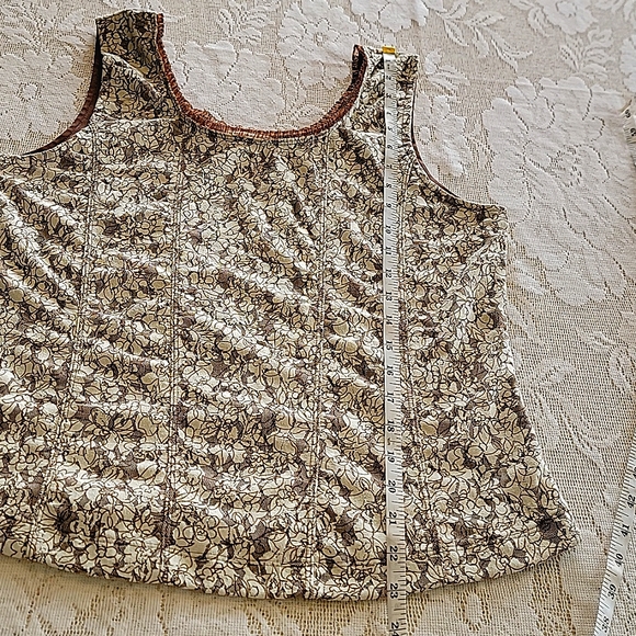 Christopher & Banks XL Lace & Ruffle Trim Tank Cami Under Shirt - Picture 7 of 7
